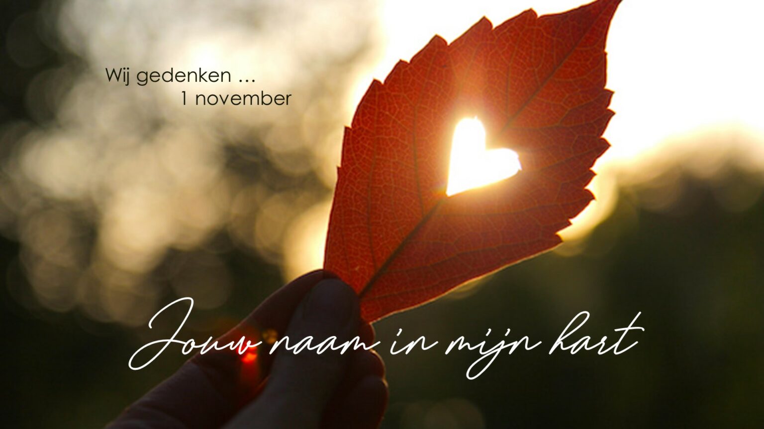 Jouw naam in mijn hart - D'hondt | Zorg Voor Uitvaart